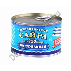 Восток Продукт Сайра 250гр ключ ж/б