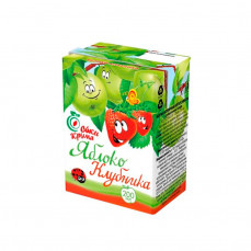 Соки Крыма Яблоко-Клубника 200мл