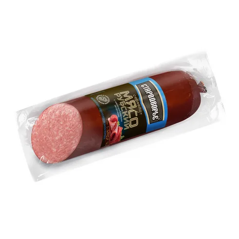 Стародворье Сервелат Мясорубский с рубл. окороком