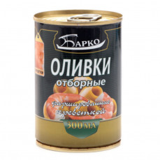 Барко Оливки отборные фарш. Креветкой 280г ж/б