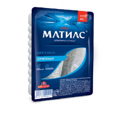 МАТИАС Сельд филе м\с 400гр лоток