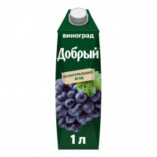Сок Добрый Виноград 1л