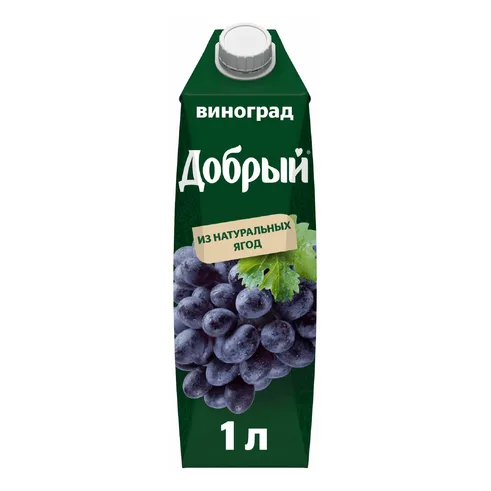 Сок Добрый Виноград 1л
