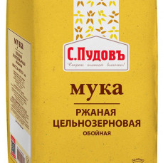 Пудовъ Мука Ржаная Обойная 1000гр