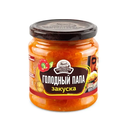 Семилук.Трапеза закуска Голодный Папа 460гр с\б