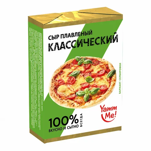 Сырок плавл. Ямми классический 45% 90гр фольга