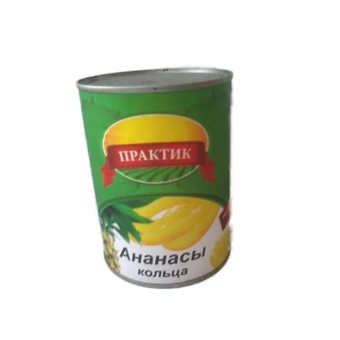 Практик Ананасы кольца 580мл ж/б