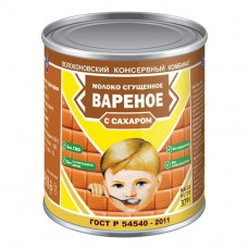 Мальчик вареная сгущ. молоко 2,5% 370г ж\б