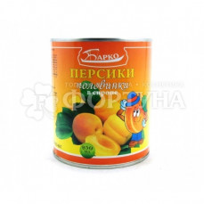 Барко Персики половинки в сиропе 850мл ж\б