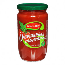 ГРИН РЕЙ Томаты Очищенные в собс.соку 720мл