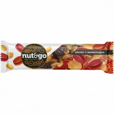 Батончик НАТ @ ГО  Арахис с мармеладом 42гр