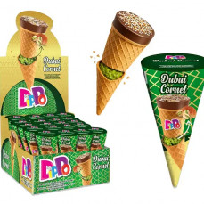 Вафельный рожок Дубайский шоколад 20гр