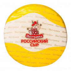 Пестравка Сыр Российский 50% вес