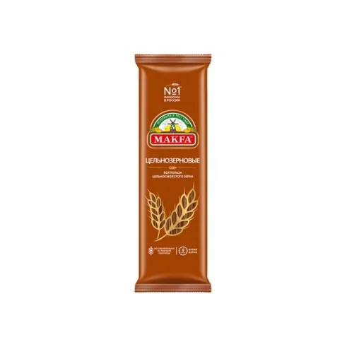 Макфа СПАГЕТТИ ЦЕЛЬНОЗЕРНОВЫЕ 500г