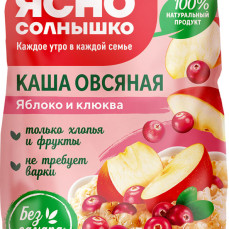 ЯС Каша овсяная Яблоко и клюква 300г