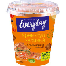Крем-Суп Куриный с прованскими травами и сухариками 32гр стакан