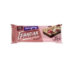 Батончики мюсли Гранола миндаль-клюква 50гр
