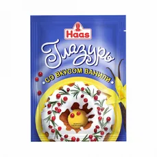 ХААС Глазурь со вкусом ванили 75гр