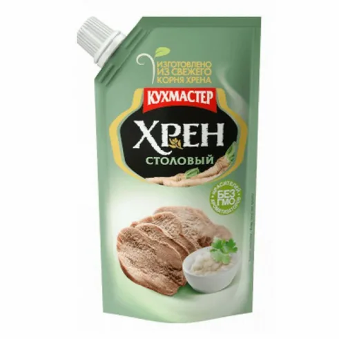 Хрен столовый Кухмастер 140гр д/п