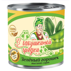 С Баб. грядки Горошек зеленый ж/б 400гр