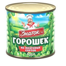 Знаток Горошек зеленый ж/б 400гр
