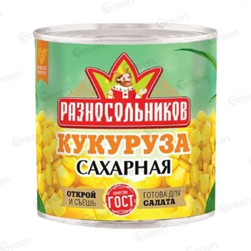 Разносольников Кукуруза сахарная 400гр