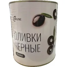 Маслины резаные Трилайн ж/б 3100мл